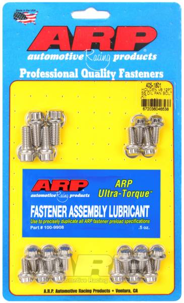 ARP - ARP Holden V8 SS 12pt Oil Pan Bolt Kit - 405-1801