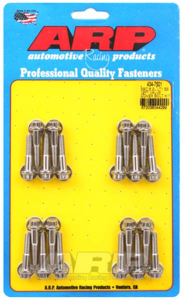 ARP - ARP Chevy LT1 6.2L Valve Cover 12pt Stainless Steel Bolt Kit - 434-7501