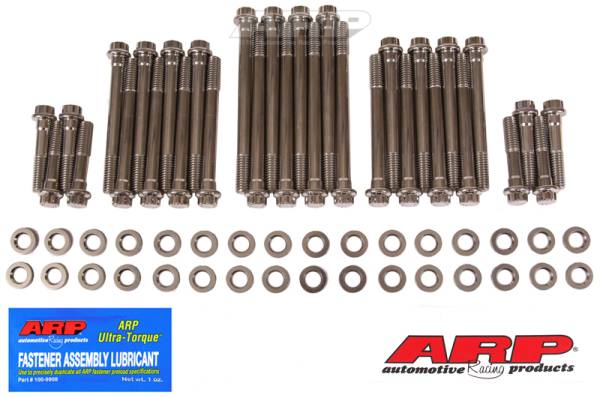 ARP - ARP Big Block Chevy With Dart Heads 12pt Head Bolt Kit - Stainless Steel - 435-3703