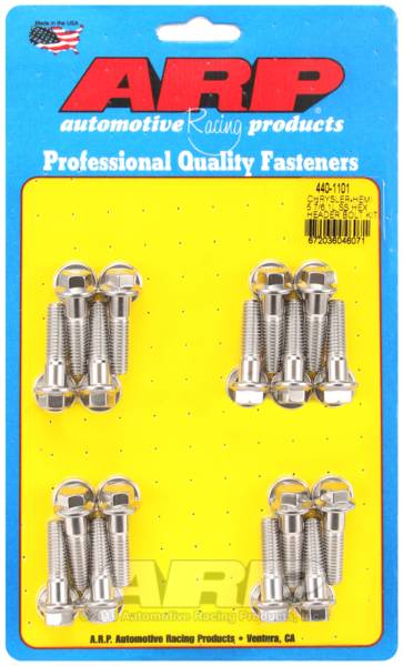 ARP - ARP Chrysler hemi 5.7/6.1L SS Hex Header Bolt Kit - 440-1101