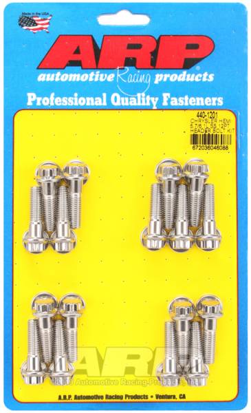 ARP - ARP Chrysler Hemi 5.7/6.1L SS 12pt Head Bolt  Kit - 440-1201