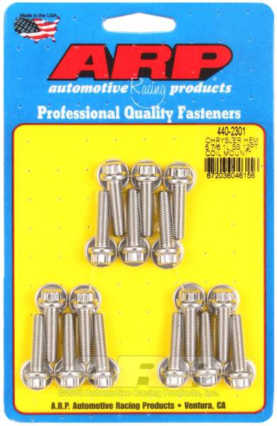 ARP - ARP Chrysler Hemi 5.7/6.1L SS 12pt Coil Mount Bolt Kit - 440-2301
