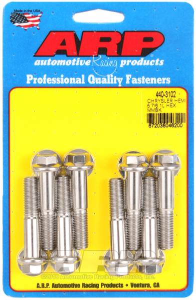ARP - ARP Chrysler Hemi 5.7/6.1L SS Hex Motor Mount Bolt Kit - 440-3102