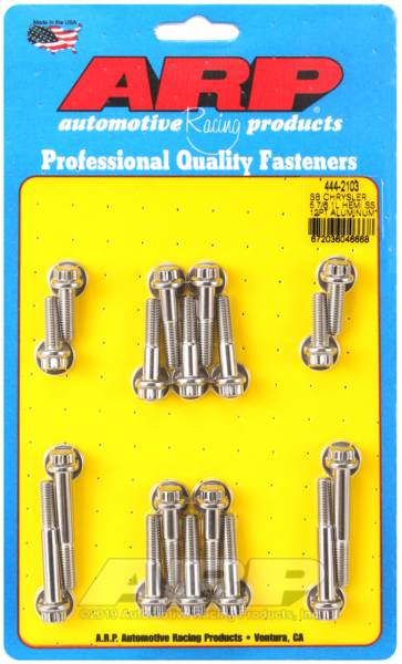 ARP - ARP Chrysler Small Block 5.7/6.1L Hemi 12pt Intake Manifold Bolt Kit - 444-2103