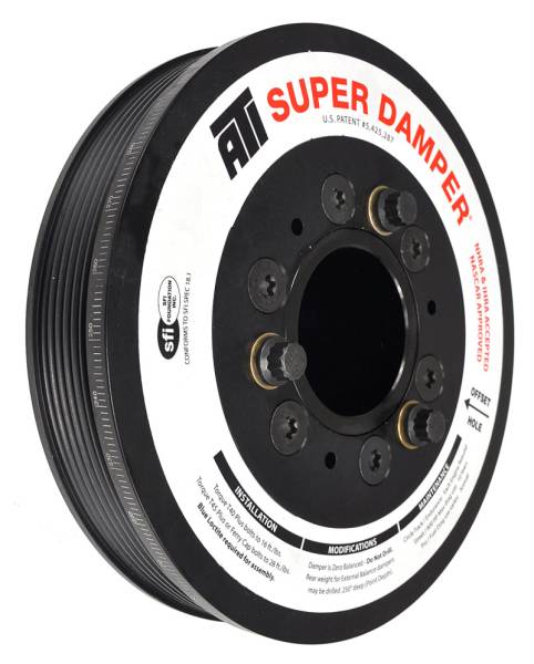 ATI - ATI Damper - 7.48in - Alum LW - 6 Grv - LS1/LS2 - F & V Body - No A/C - 3 Ring - ATI917302