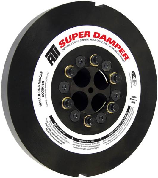 ATI - ATI Damper - 9.25in - Steel - 8 Grv - Cummins 6BT - 5.9L - 92-98 - 2 Timing Slots - 3 Ring - Diesel - ATI917373