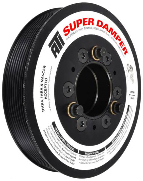 ATI - ATI Damper - 7.48in - Alum - 8 Grv - Dodge - 2009+ - 5.7L / 6.4L Hemi Truck - 3 Ring - ATI918452