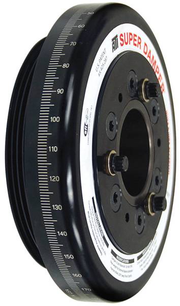 ATI - ATI Damper - 7.074in - Alum - Honda D - 4 Grv Rear Alum uminum Pulley - 10 Percent Underdrive - ATI918456