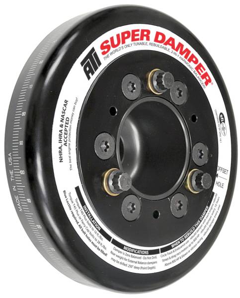 ATI - ATI Damper - 7.074in - Alum - Honda B - Race Damper - 4 Grv Steel Hub - 2 Ring - ATI918471