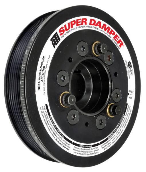 ATI - ATI Damper - 6.78in - Alum - 6 Grv - Toyota Supra - 94-98 - JZ80 - 15 Percent OD - Req gatK06077 - ATI918562