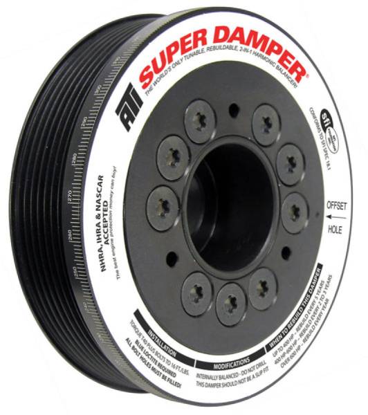 ATI - ATI Damper - 5.67in - Alum - 6 Grv - Toyota 2Zz-Ge - 1.8L - 4 Percent OD - 1Pc - ATI918564