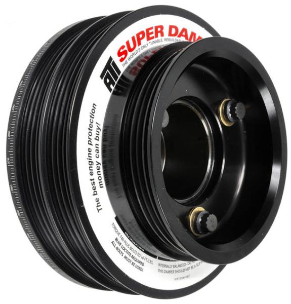 ATI - ATI Damper - 5.67in - Alum - (2) 4 Grv - Nissan RB26 - R32 Only - 1Pc - w/Power Steering Pulley - ATI918599