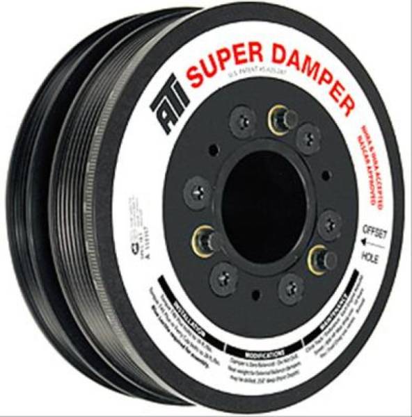 ATI - ATI Damper - 5.67in - Alum - 6/4 Grv - 25 Percent UD - LS1/LS2 - F & V Body - 10 Per UD A/C - 1Pc - ATI918845