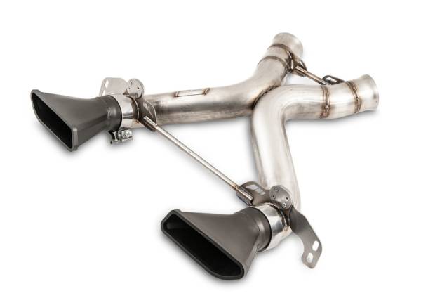 AWE Tuning - AWE Tuning McLaren MP4-12C Performance Exhaust - Black Tips - 3010-33012
