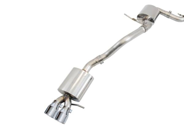 AWE Tuning - AWE Tuning 09-14 Volkswagen Jetta Mk6 1.4T Touring Edition Exhaust - Chrome Silver Tips - 3015-22064