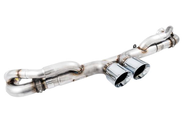 AWE Tuning - AWE Tuning Porsche 991 GT3 / RS SwitchPath Exhaust - Chrome Silver Tips - 3025-32016