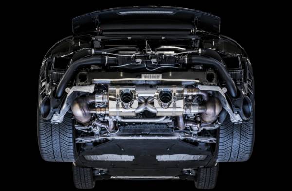 AWE Tuning - AWE Tuning Porsche 911 (991.2) Carrera / S SwitchPath Exhaust for PSE Cars - Chrome Silver Tips - 3025-32018