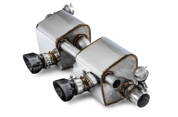 AWE Tuning - AWE Tuning Porsche 911 (991.2) Carrera / S SwitchPath Exhaust for PSE Cars - Diamond Black Tips - 3025-33018