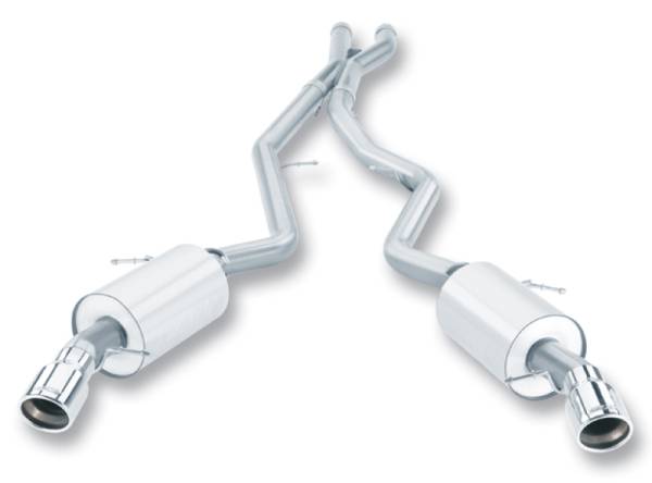 Borla - Borla 07-08 BMW 335i coupe/sedan aggressive catback exhaust system - 140276