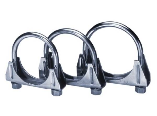 Borla - Borla Universal 2-1/2in Stainless Saddle Clamps - 18250