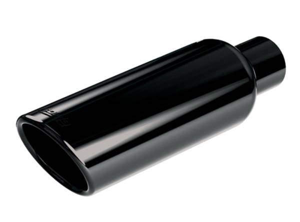 Borla - Borla 12-14 Jeep Wrangler Tip Kit V6 4WD Black Chrome Tip Rear 4inx14inx2.78in ID - 20162