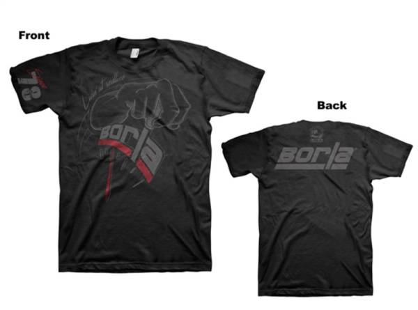 Borla - Borla Shifter T-Shirt Charcoal - XL - 21571