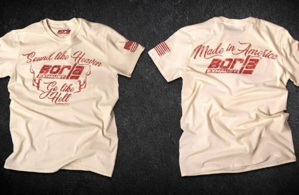 Borla - Borla Sound Like Heaven Go Like Hell T-Shirt 2X-Large - 21590