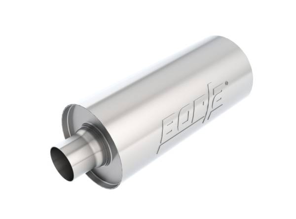 Borla - Borla Universal Performance 2.5in Inlet/Outlet Stainless Racing Muffler - 400024
