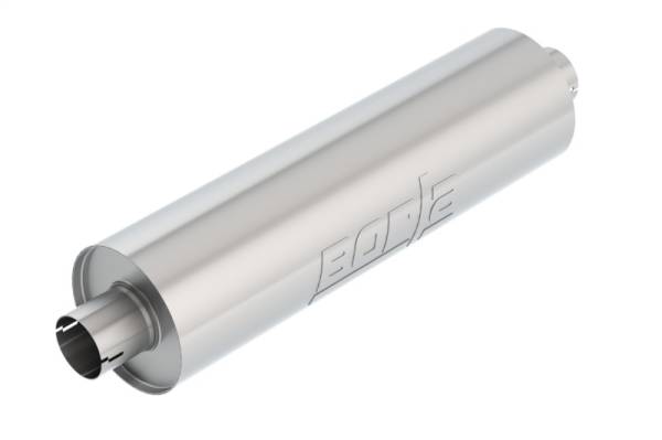 Borla - Borla Heavy Duty (Truck) 2.75in Center-Center 24in x 6.75in Round (Notched) Specialty Muffler - 400130