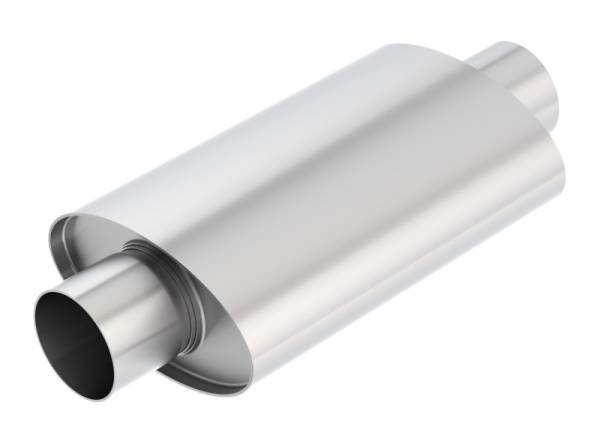 Borla - Borla XR-1 Multi-Core 3in Ctr-Ctr Oval 12in x 4.25in x 7.88in Rotary Engine Equipped Racing Muffler - 400372