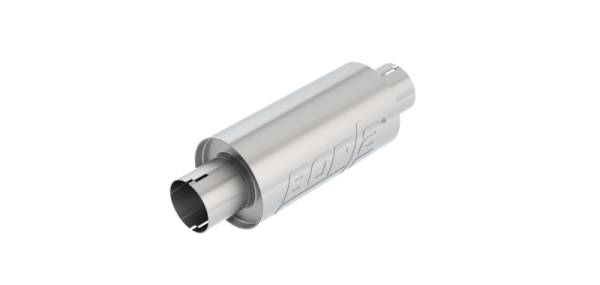 Borla - Borla Universal Resonator Option 2.75in Center/Center 5in Round x 10in - Notched Neck - 401342
