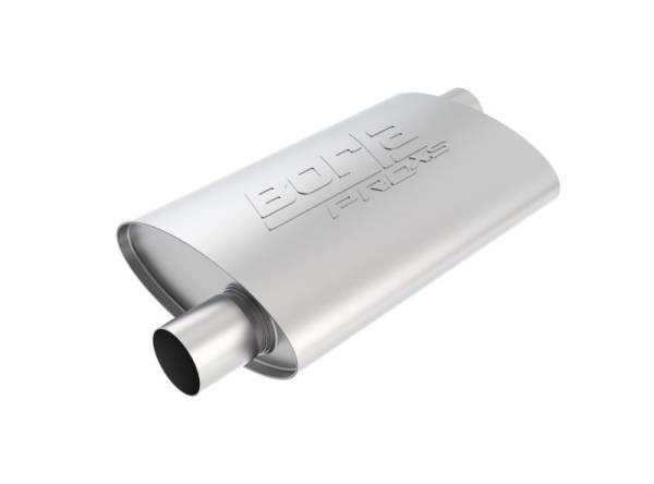 Borla - Borla Pro-XS 2.25in Tubing 14in x 4in x 9.5in Oval Offset/Offset Muffler - 40351
