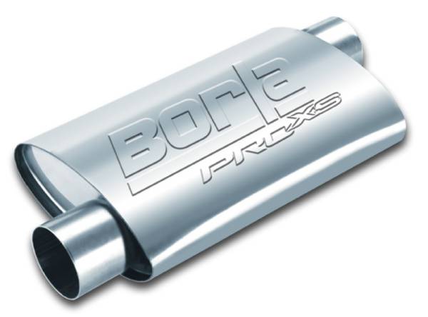 Borla - Borla Universal Pro-XS 3in Inlet//Outlet Offset/Offset 14x9 1/2 x 4 Muffler - 40353
