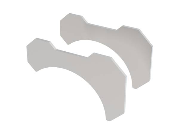 Borla - Borla Universal 2.5in T-304 Stainless Tube Bracket Kit - 60579