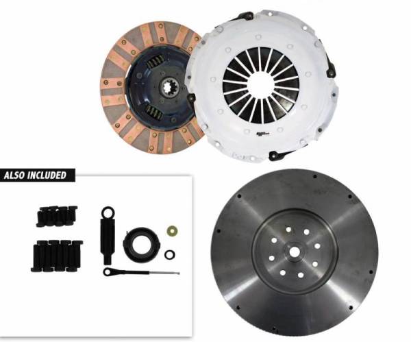 Clutch Masters - Clutch Masters 01-05 Dodge Ram 2500/3500 5.9L w/NV5600 Trans FXT400 Sprung Ceramic Clutch Kit w/FW - 05CM2-HDCL-SK