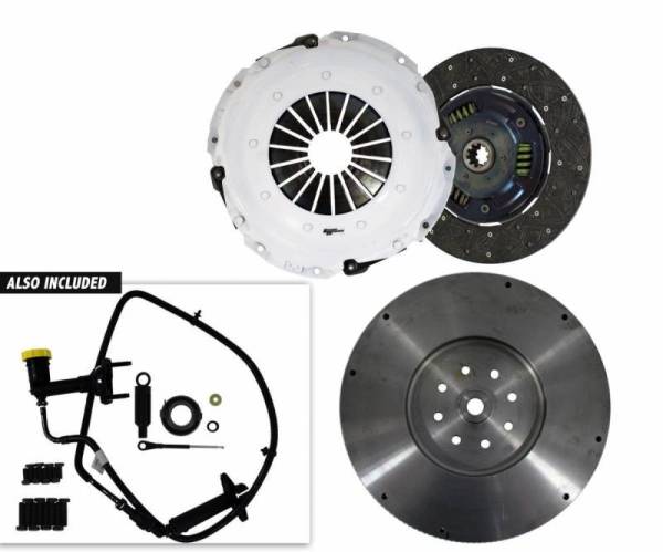 Clutch Masters - Clutch Masters 07-16 Dodge Ram 2500/3500 6.7L w/G56 Trans FXT100 Sprung Organic Clutch Kit w/FW - 05CM3-HD00-SKH