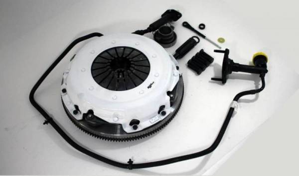 Clutch Masters - Clutch Masters 07-16 Dodge Ram 2500/3500 6.7L w/G56 Trans FXT400 Sprung Ceramic Clutch Kit w/FW - 05CM3-HDCL-SKH