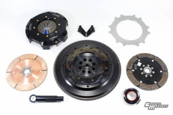 Clutch Masters - Clutch Masters 17-18 Honda Civic 1.5L Turbo (EX/Si) Race/Street Twin-Disc Clutch Kit w/Alum Flywheel - 08150-TD7S-A