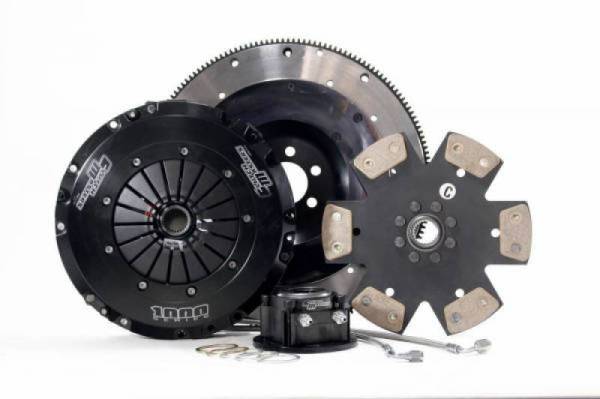 Clutch Masters - Clutch Masters 93-98 Toyota Supra 2JZ w/V160 Trans Turbo 6-Speed FX1000 Race Twin Disc Clutch Kit - 16000-TDKR-SVH