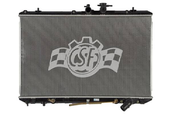 CSF - CSF 09-11 Toyota Highlander 2.7L OEM Plastic Radiator - 3504