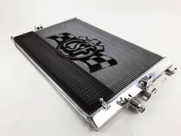 CSF - CSF 2015+ Mercedes Benz C63 AMG (W205) Front Mount Heat Exchanger w/Rock Guard - 8088