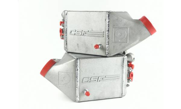 CSF - CSF 12-16 BMW M5 (F10) / 12-18 BMW M6 (F06/F12/F13) Twin Charge-Air-Cooler Set - Raw Finish - 8109R