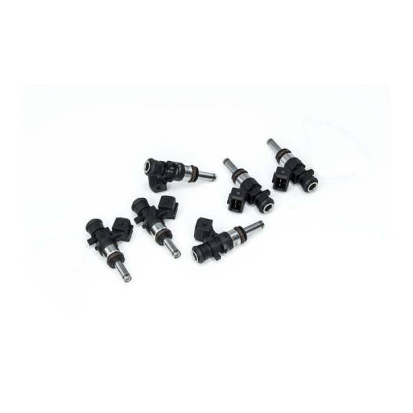 DeatschWerks - Deatschwerks Bosch EV14 Universal 40mm Compact Matched Set of 6 Injectors 1250cc (Extended Nozzle) - 16MX-00-1250-6