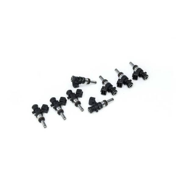 DeatschWerks - Deatschwerks Bosch EV14 Universal 40mm Compact Matched Set of 8 Injectors 1250cc (Extended Nozzle) - 16MX-00-1250-8