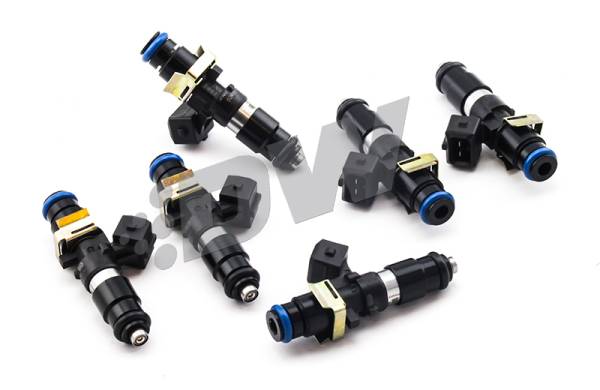 DeatschWerks - DeatschWerks 93-98 Toyota Supra TT (14mm O-Ring for Top Feed) Bosch EV14 1200cc Injectors (Set of 6) - 16MX-14-1200-6