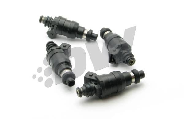 DeatschWerks - DeatschWerks 240sx CA18DET Low Z 800CC Low Z Top Feed Injectors - 42M-01-0800-4