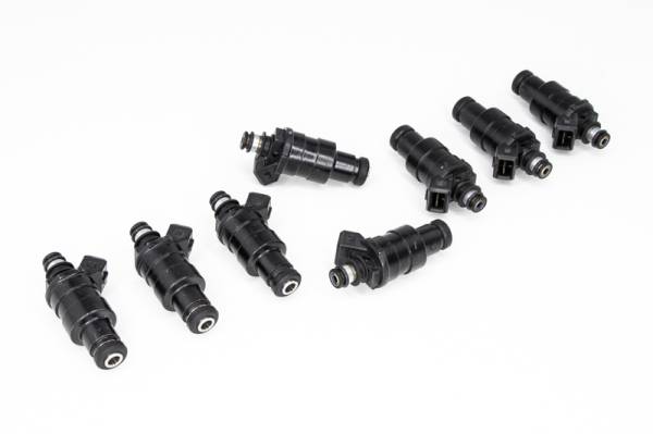 DeatschWerks - DeatschWerks Universal 550cc Low Impedance 11mm Upper Injector - Set of 8 - 42M-11-0550-8