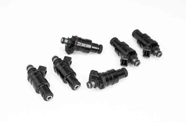 DeatschWerks - DeatschWerks Universal 1200cc Low Impedance 11mm Upper Injector - Set of 6 - 42M-11-1200-6