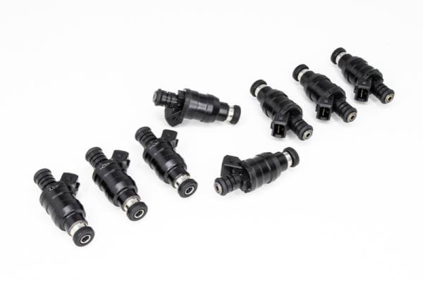 DeatschWerks - DeatschWerks Universal 1000cc Low Impedance 14mm Upper Injector - Set of 8 - 42M-14-1000-8