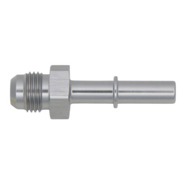 DeatschWerks - DeatschWerks 6AN Male Flare to 5/16IN Male EFI Quick Connect Adapter - 6-02-0112